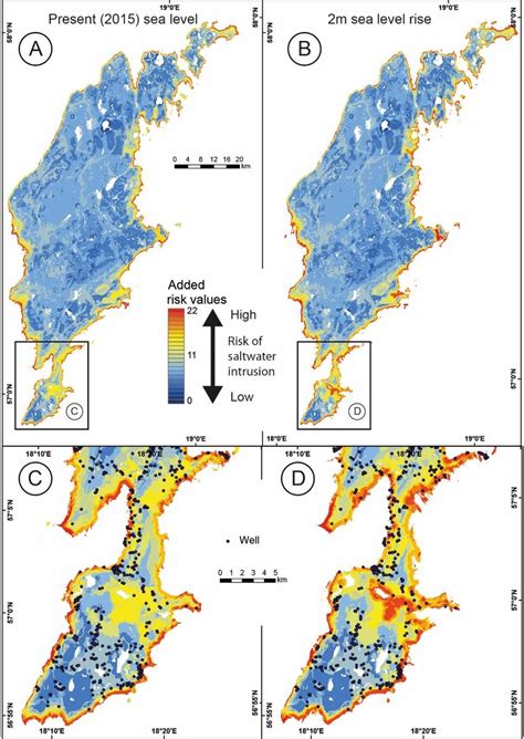 Risk of saltwater intrusion as a result of the addition of weighted ...