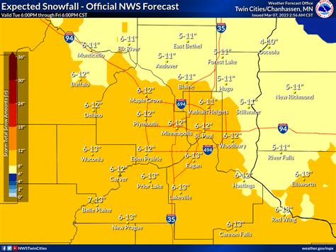 6-12 Inches Of Snow Could Fall In Upcoming Storm: MN Weather | Minneapolis, MN Patch