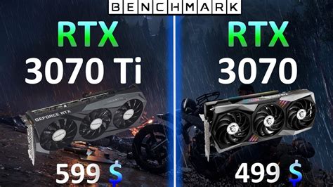 Geforce RTX 3070 Ti vs RTX 3070 Test in 8 Games // 1080p, 1440p, 2160p ...