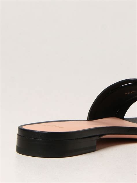 BALLY: Shoes women | Shoes Bally Women Black | Shoes Bally PEONI FLAT ...