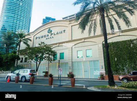 Manila, Philippines - Power Plant Shopping Mall Facade Stock Photo - Alamy