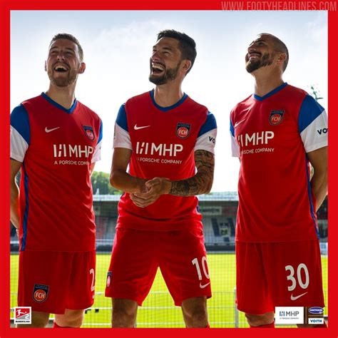 Heidenheim 21-22 Home, Away, Third & Goalkeeper Kits Released - New ...