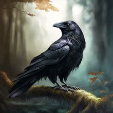 Raven Black Bird Art Free Stock Photo - Public Domain Pictures