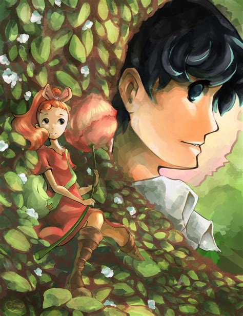 Arrietty and Sho by bexDDD on DeviantArt