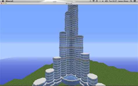 Burj Khalifa Minecraft Map