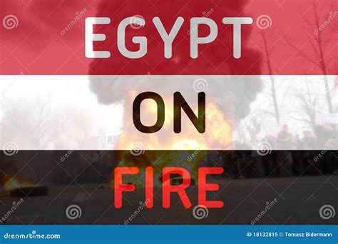 Egypt on fire editorial image. Image of north, conflict - 18132815