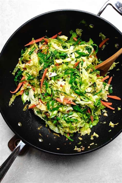 Paleo Chinese Cabbage Stir-Fry (Whole30, Vegan) | I Heart Umami®