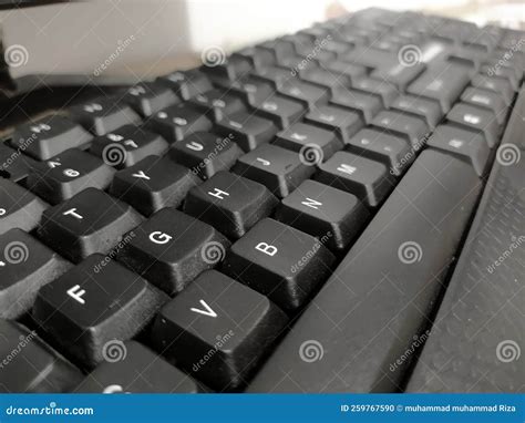 Computer Keyboard Keys Close Up Side View Stock Photo - Image of multimedia, keyboard: 259767590