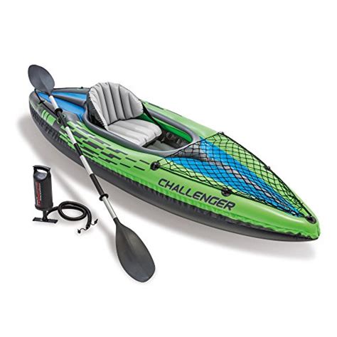 Intex Challenger Kayak, Inflatable Kayak Set with Aluminum Oars and High Output Air-Pump | Flipboard