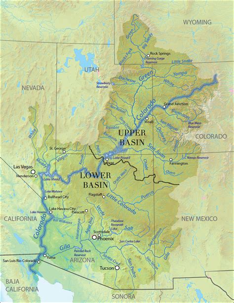 Colorado River Basin Map – Get Map Update