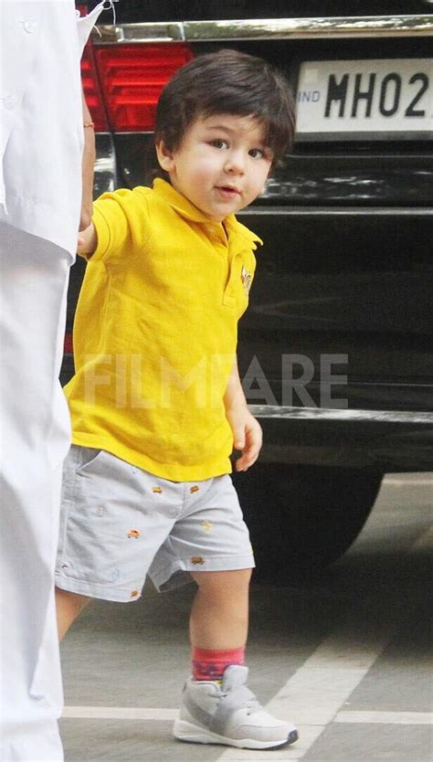 Taimur Ali Khan shines bright in yellow | Filmfare.com