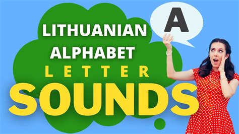 Lithuanian Alphabet: learn Lithuanian PHONICS in 4 minutes (with ...