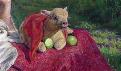 Pre Raphaelite Art: The Hireling Shepherd