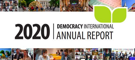 Annual Report 2020 | Democracy International e.V.