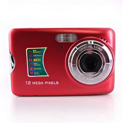 Freeshipping Telescopic Digital camera with 8x digital zoom 2.7" TFT display Hight quality ...