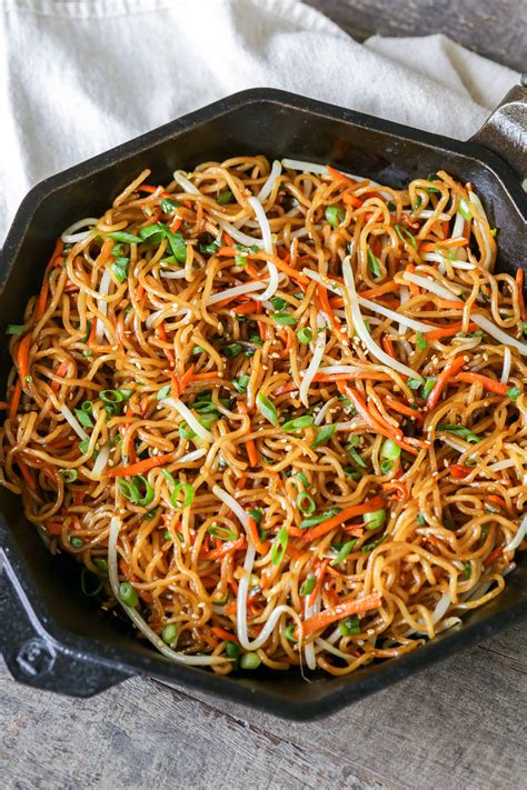 Pan Fried Noodles | Recipe Cart