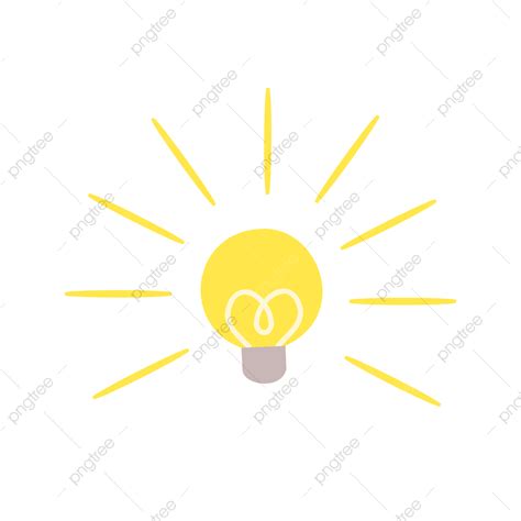 Yellow Lamp Hd Transparent, Lamp Yellow Light Simple Png Element, Lamp ...