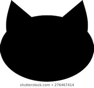 cat head silhouette Images, Stock Photos & Vectors | Shutterstock ...