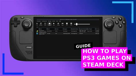 How to Play PS3 Games on Steam Deck (With Pictures)