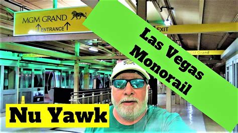 🟡 Las Vegas | Las Vegas Monorail. A Long Day On The Las Vegas Strip Ends With A Trip On The ...
