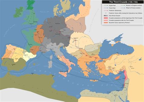 Pin by Shadow F15E on History in 2020 | Crusades, Map, Medieval period