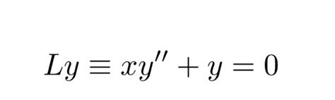 Solved What does the symbol Ly with a triple equal sign | Chegg.com