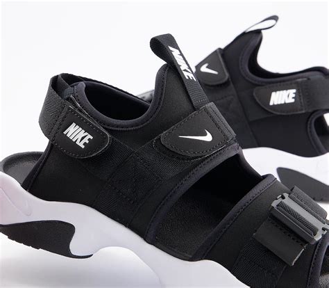 Nike Canyon Sandals Black White F - Sandalen