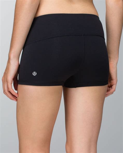 Lululemon Boogie Short *Full-On Luxtreme - Black - lulu fanatics Red ...