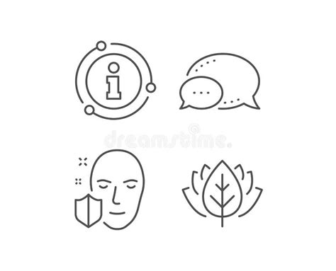 Face Detection Protected Line Icon. Secure Access Sign. Vector Stock Vector - Illustration of ...