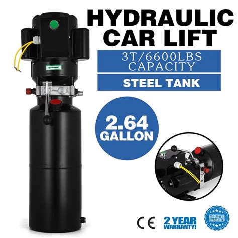 220V CAR LIFT HYDRAULIC POWER UNIT AUTO HYDRAULIC PUMP HEAVY DUTY VEHICLE HOIST|hoist hydraulic ...