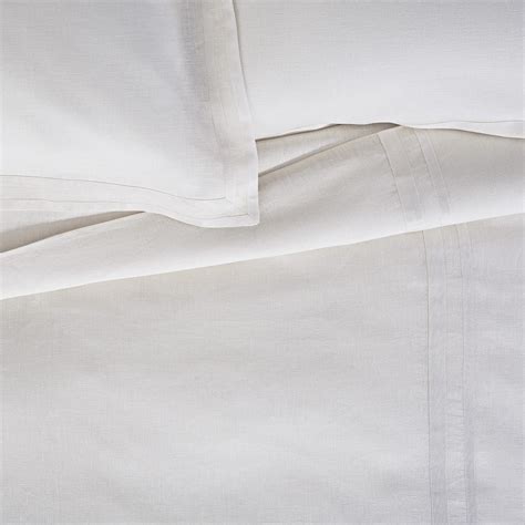 Linen Duvet Cover with Grosgrain Ribbon – RedRoosters