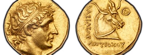 Seleucid Kings of Syria, Gold Stater. (8.43 g), 280-261 BC – The Tyrant ...