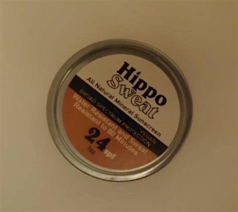 Hippo Sweat 24 SPF All Natural Mineral Sunscreen > Sun Protection > Sun | BeachNecessities.com