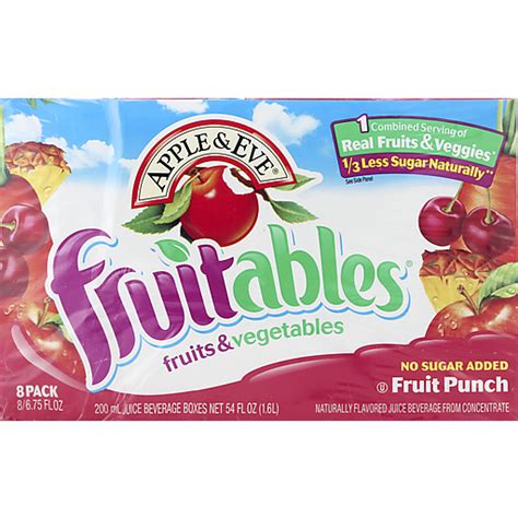 Apple & Eve® Fruitables® Fruit Punch Juice Beverage 8-6.75 fl. oz ...