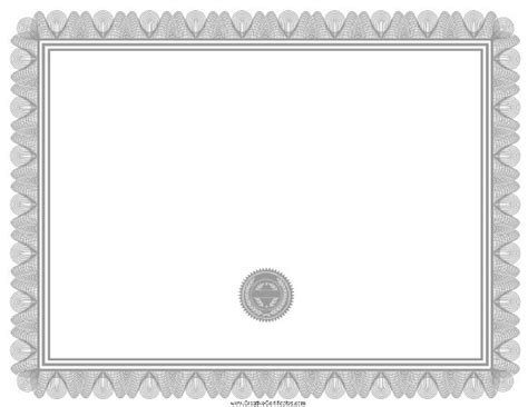 Free Blank Certificate - Print blank or customize online free