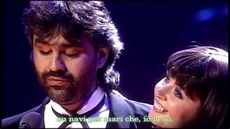 Andrea Bocelli & Sarah Brightman - Con te partirò - Time to say goodbye ...