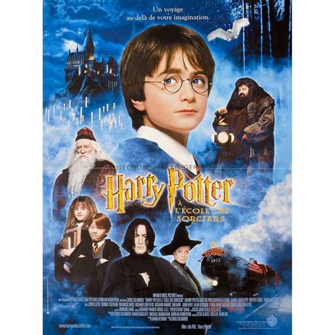 HARRY POTTER AND THE SORCERER'S STONE French Movie Poster - 15x21 in. - 2001 1st