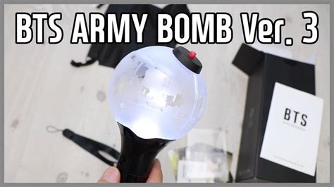 [Ktown4u Unboxing] BTS ARMY BOMB Ver. 3 방탄소년단 응원봉 아미밤 버전 3 언박싱 - YouTube