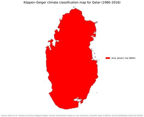 Climate map of Qatar : r/mapporncirclejerk