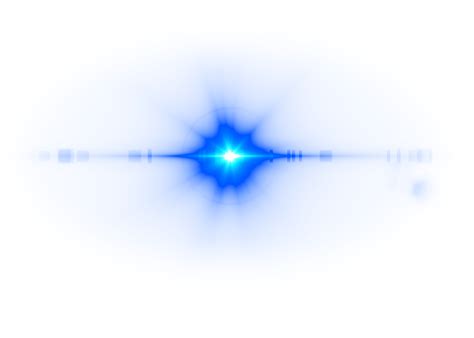 Deep Blue Lens Flare transparent PNG - StickPNG