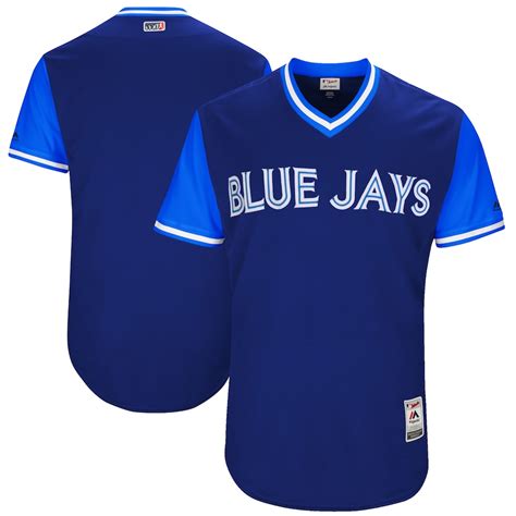 Men's Toronto Blue Jays Majestic Navy 2017 Players Weekend Authentic Team Jersey