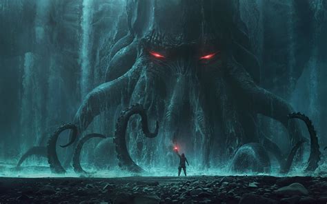 Fantasy, Monster, Cthulhu, 4K, #158 Wallpaper PC Desktop