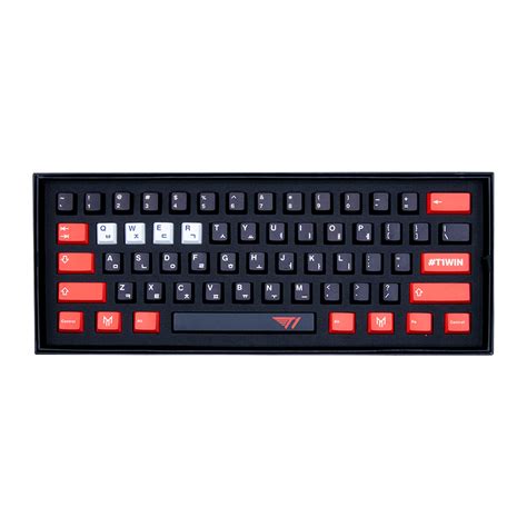 Matrix x Clix Mechanical Gaming Keyboard 60% RGB Black & Red Multiple Switches - Keyboards & Keypads