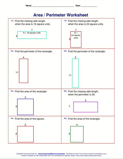 25+ Math Worksheets For Grade 5 Area And Perimeter Word Problems ...