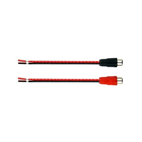 Speaker Wire To RCA Terminal Adapter For High-Level Signal Connection To Amp - Walmart.com ...