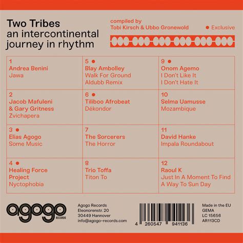 Two Tribes | various artists | Agogo Records