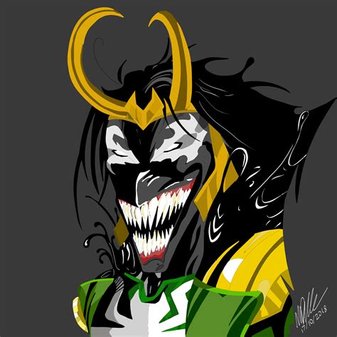 ArtStation - venom loki