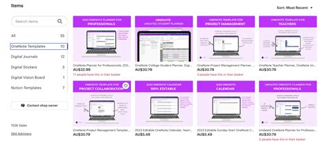 Onenote Notebook Templates