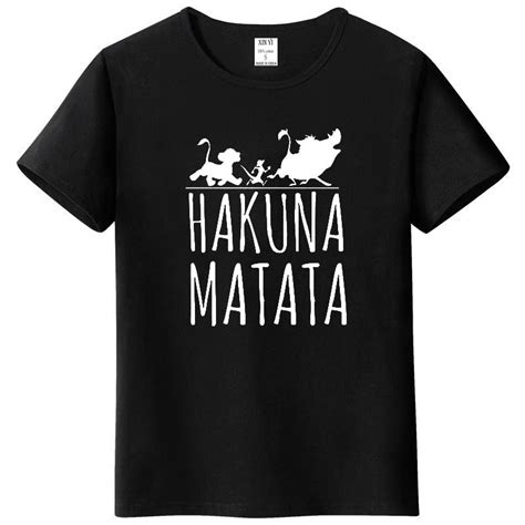 HAKUNA MATATA - MEN T SHIRT – T-Shirt Kingdomm