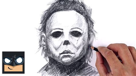 Michael Myers Face Drawing